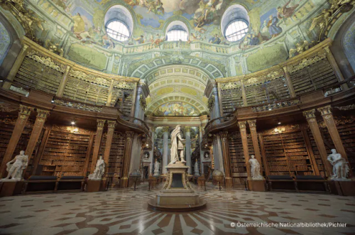 Entdecke die Österreichische Nationalbibliothek – von prachtvollen Sälen bis zu faszinierenden Museen.